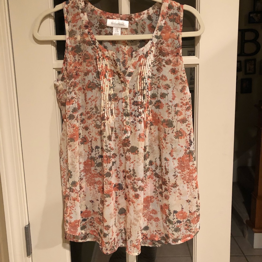 Floral Maternity Tank